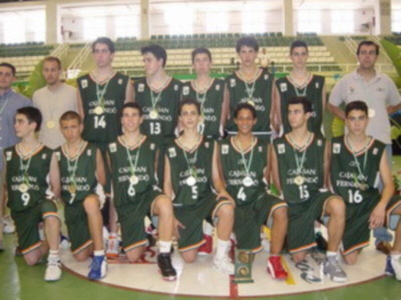 Caja San Fernando campeon infantil de Andalucia de baloncesto