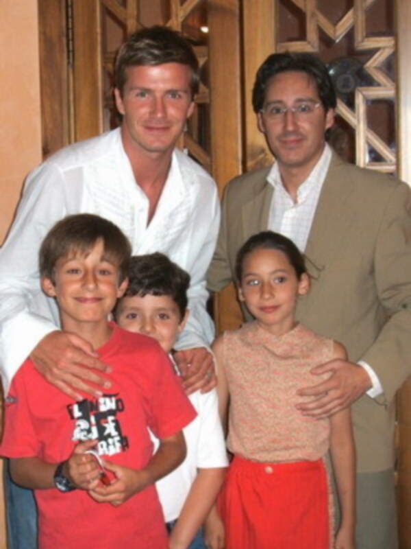 David y Victoria Beckam, romantica cena de incognito en Sevilla.
