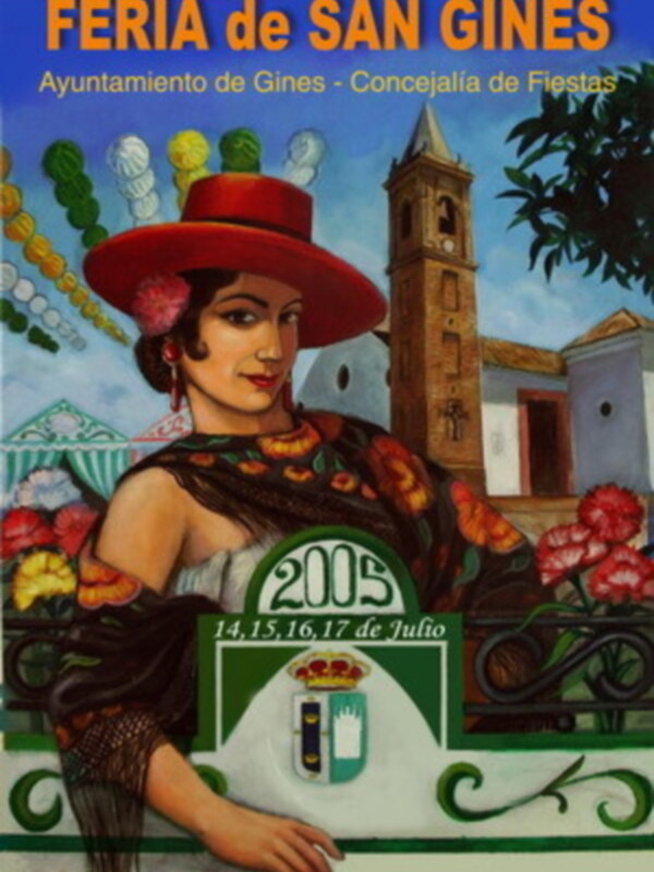 Cartel de las Fiestas de Gines