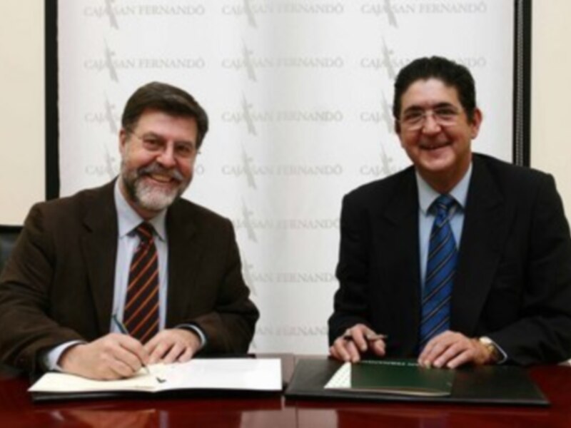 Convenio de colaboración entre el Colegio de abogados de Sevilla y Caja San Fernando
