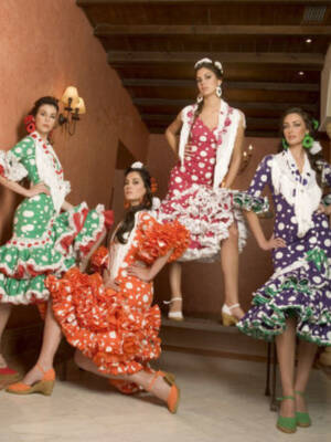Los nuevos trajes de flamenca de Pilar Vera