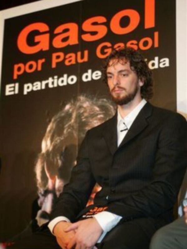 Gasol presentó su primera biografía