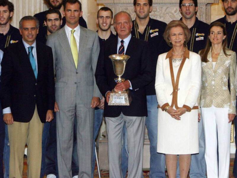 La seleccion española de baloncesto recibe el viernes dia 20 el Premio Principe de Asturias