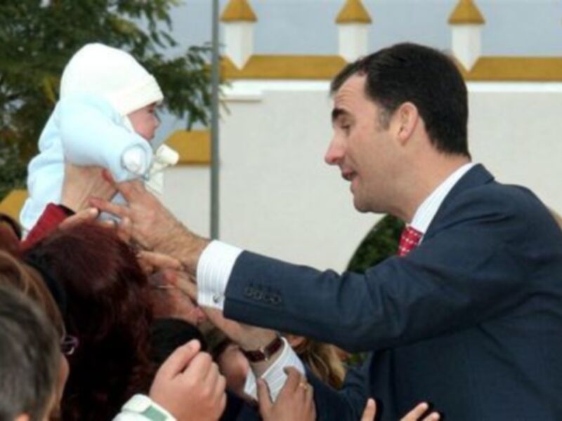 El Príncipe de Asturias recibió la Medalla de Oro de Utrera y el nombramiento de Hijo Predilecto
