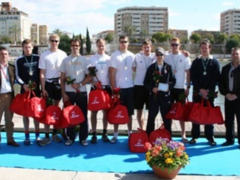 Inglaterra volvió a destacar en la XIII Regata Internacional de Andalucía de remo en Sevilla