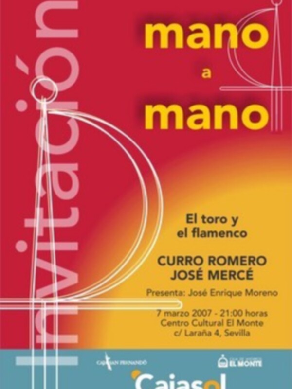 Curro Romero y José Mercé, mano a mano en Cajasol