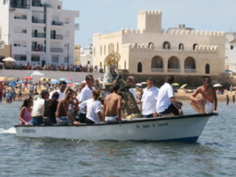 La Virgen del Carmen estreno canastilla