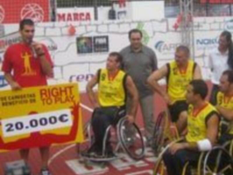 Calderón y Bravo ponen al EuroBasket el factor solidario 