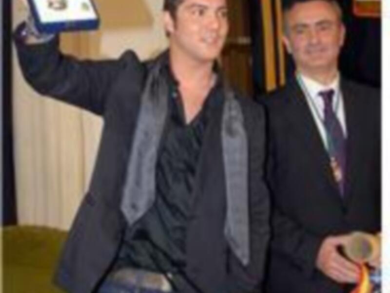 David Bisbal recibe la medalla de oro de la Provincia de Almería