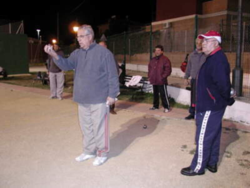 Cristóbal Gómez y José Antonio del Pino se adjudican el Trofeo de Navidad de Petanca de Gines