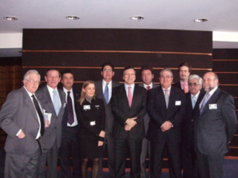 La Abogacía andaluza mantiene un encuentro con el Presidente de la Comisión Europea Durao Barroso