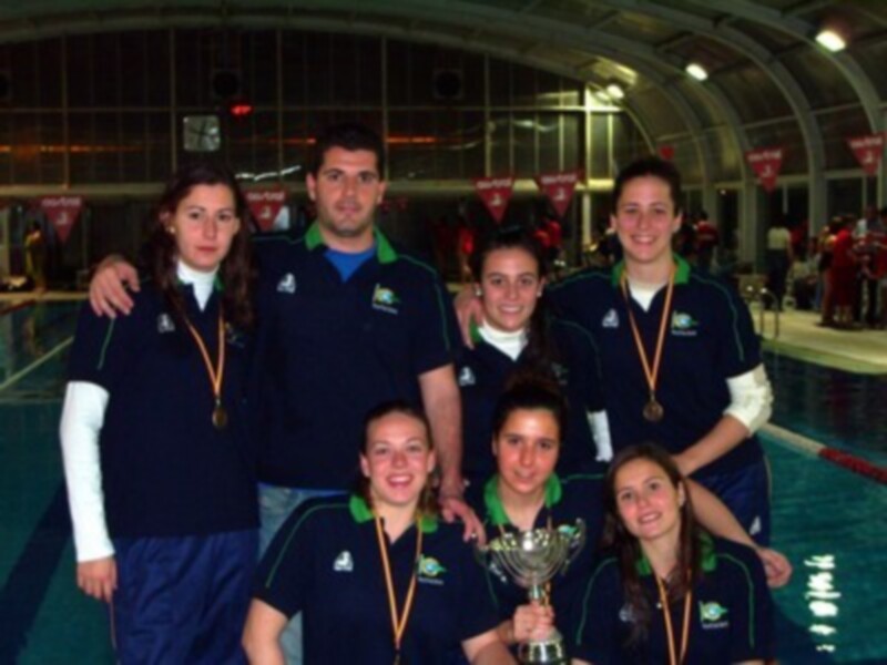 El Club Náutico Campeón de la Copa de España de Hockey Subacuático 2008