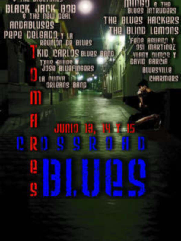 Pepe Delgado presenta disco en TOMARES CROSSROAD BLUES