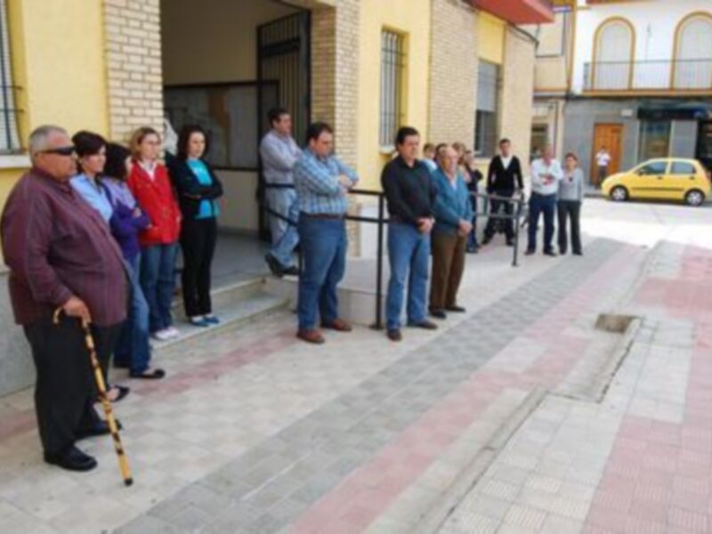 Concentración homenaje al guardia civil Juan Manuel Piñuel, asesinado por la banda terrorista ETA