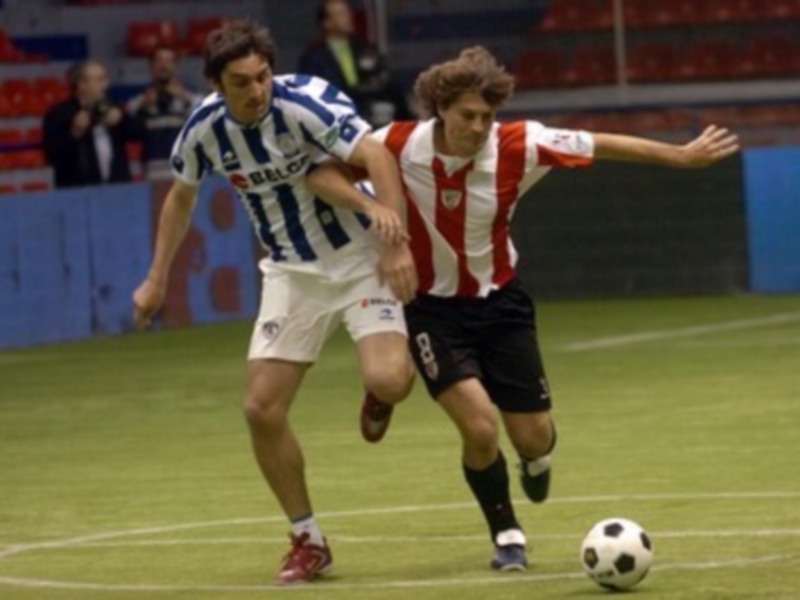 La Liga de Futbol Indoor regala a Bilbao el derbi que el Campeonato Nacional de Liga no ha podido tener