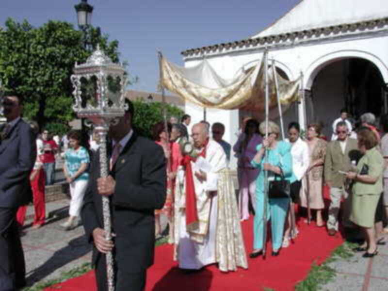 Gines celebra este jueves el Corpus Christi, fiesta local en el municipio