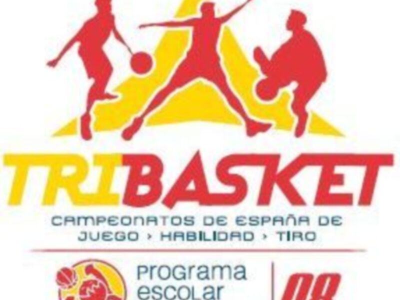 TRIBASKET en la Fiesta del 10º Aniversario de Deportes Ferrer en la plaza del Ayuntamiento de Logroño