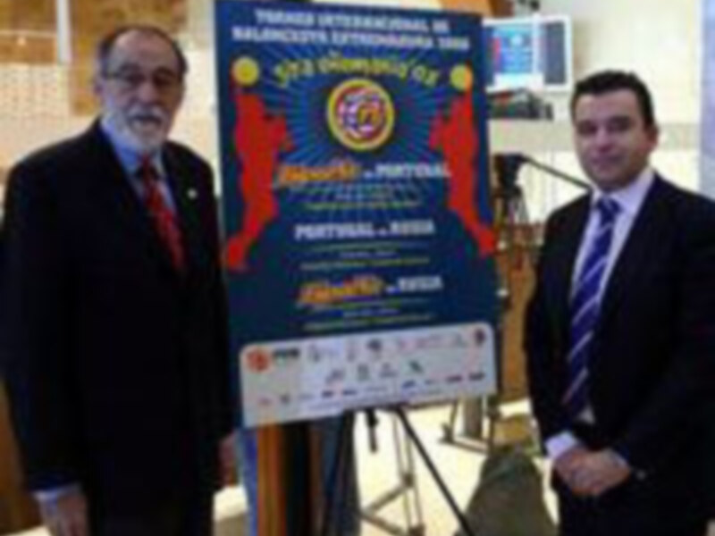 Presentación del Torneo Internacional de Extremadura en el que España se medirá a Rusia y Portugal