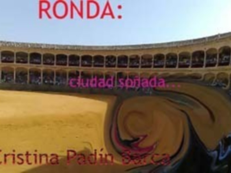 RONDA, EL TOREO Y LAS GOYESCAS...Confererncia que forma parte del libro de la autora, Ronda, ciudad soñada.