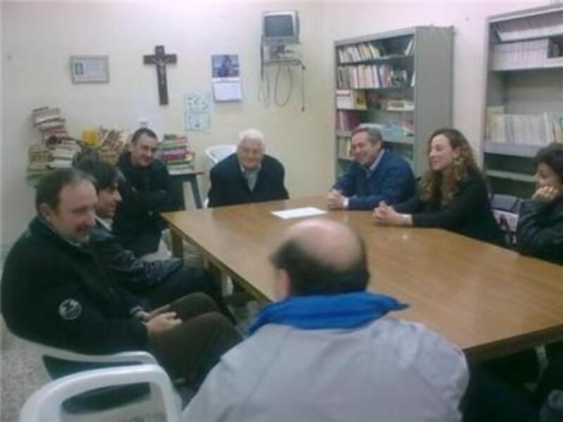 La semana santa llega  por primera vez en la historia al famoso barrio almeriense de las Pesetillas Escondias