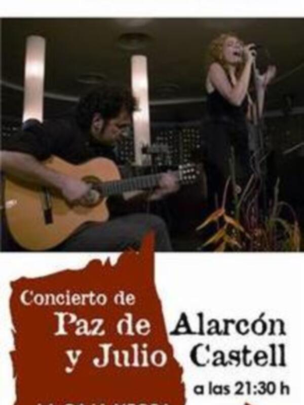 Este miércoles concierto en la Caja Negra de Paz de Alarcón y Julio Castell