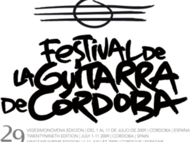 Festival de la Guitarra de Córdoba 2009 del 1 al 11 de julio 