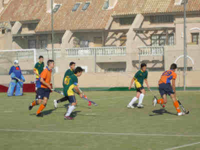Nueva derrota del Club de Hockey San Fernando ante el C.D Málaga 91