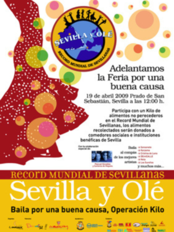 Sevilla y Olé. Record Mundial de Sevillanas y Operación Kilo