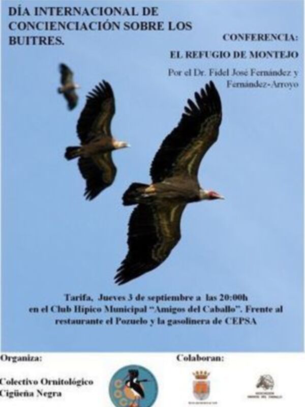 Conferencia en Tarifa sobre el Refugio de rapaces de Montejo