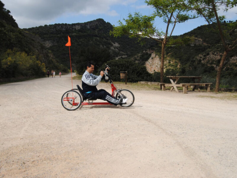 La Vía Verde de la Sierra incorpora nuevos medios para ser más accesible (Cádiz)