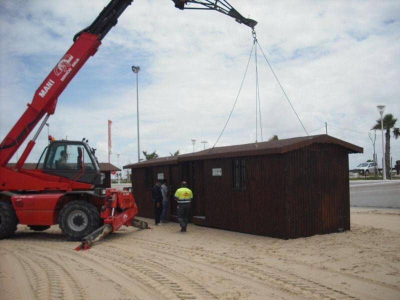 Equipamientos para las playas de Chipiona por valor de 102,759,32 