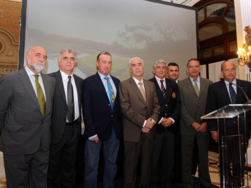 Declaraciones de los asistentes a la presentación del Andalucía Valderrama Masters