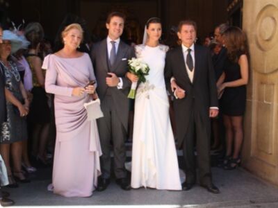Boda en Sevilla de la hija del rejoneador Rafael Peralta
