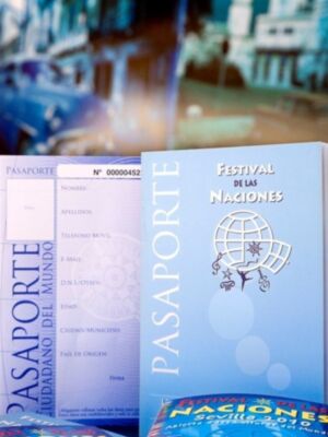 Deja constancia de tu viaje por el mundo con el pasaporte del festival de las naciones 