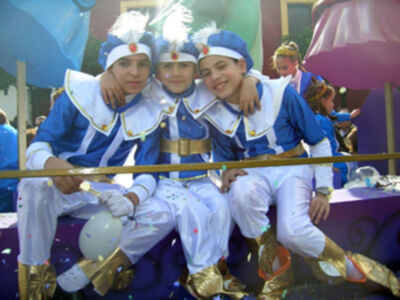 Cabalgata del barrio sevillano de Triana