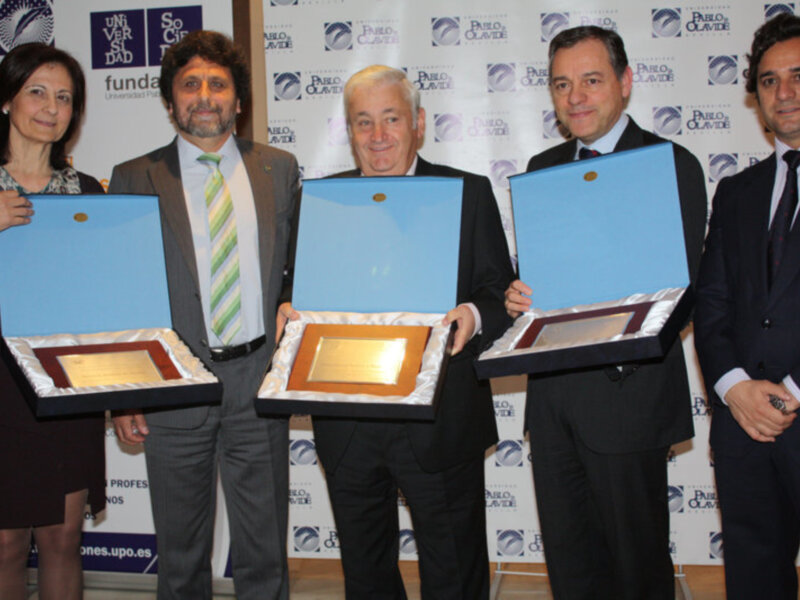 Ambulancias Tenorio, J&A Garrigues y el SAE, Premios a la Cooperación Empresarial e Institucional de la Fundación Universidad-Sociedad de la UPO