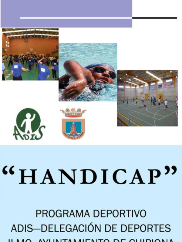 Deportes y ADIS ponen en marcha el programa  hándicap(Chipiona)