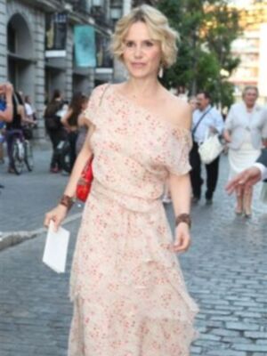 Eugenia Martínez de Irujo en la boda de la hija de Carmen Tello