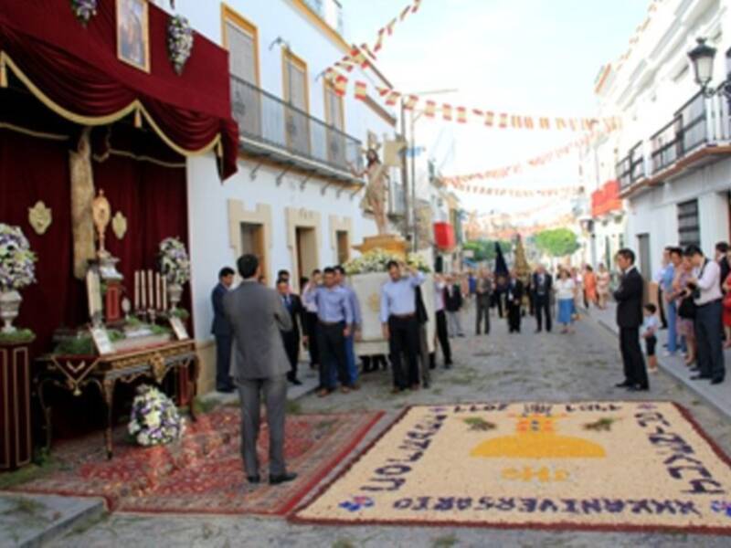 Procesión del Corpus Christi de la villa de Alcalá del Río 2011