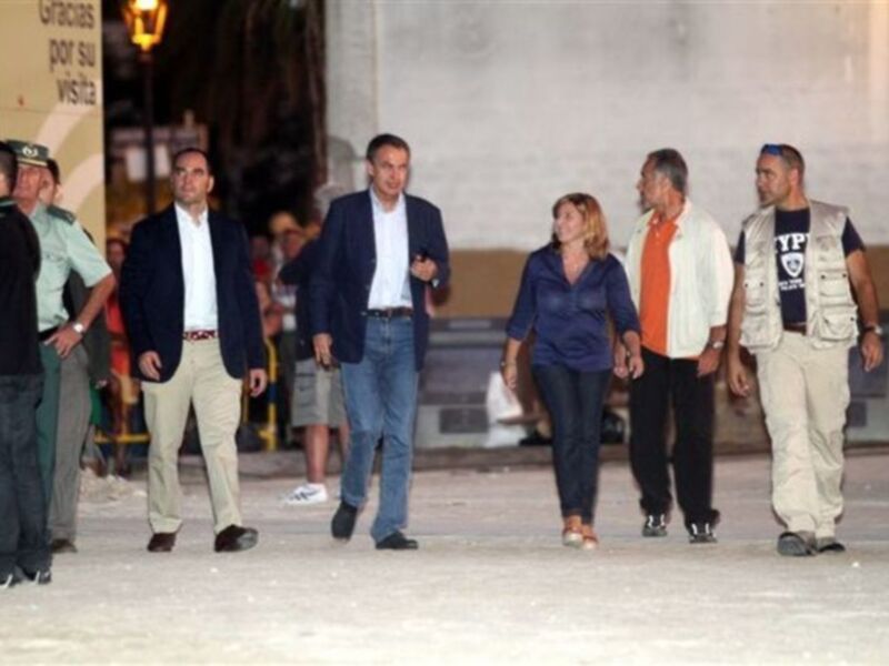 Zapatero comienza en Sanlúcar sus vacaciones