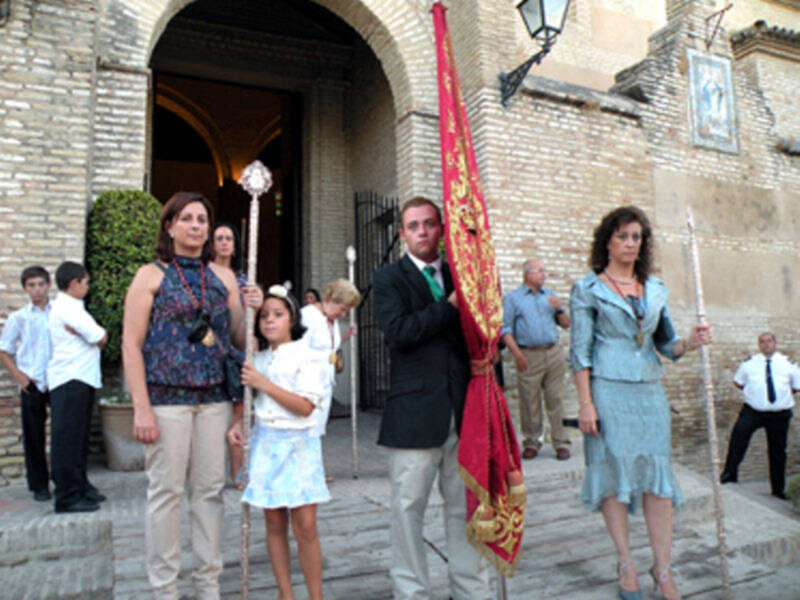 El Corpus de Saltera (Sevilla), procesiona desde el Siglo XVII el 15 de Agosto