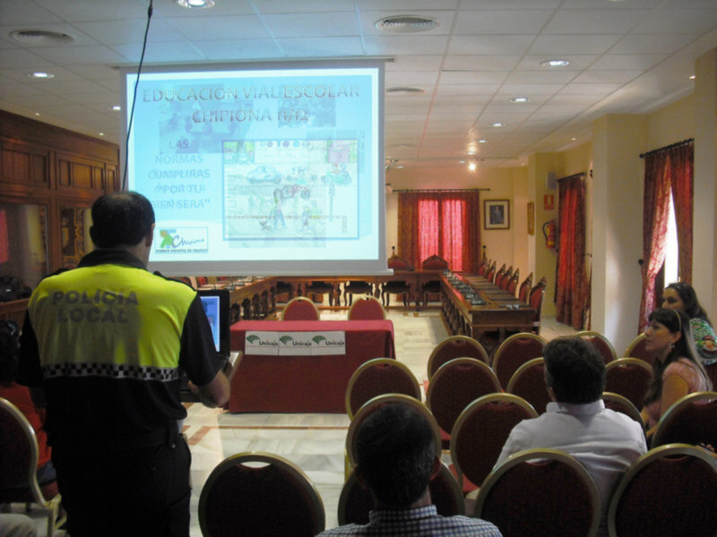 Presentado el programa de educación vial municipal 2011 - 2012(Chipiona)