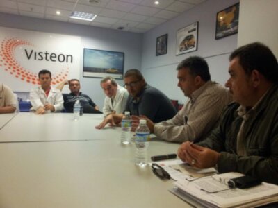 Cárdenas ha pedido contundencia desde las administraciones para evitar a toda costa el cierre de Visteon y exige un papel protagonista de la Junta (Cádiz) 