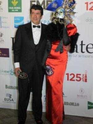 Fiesta de gala y mascaras en los Reales Alcázares de Sevilla  