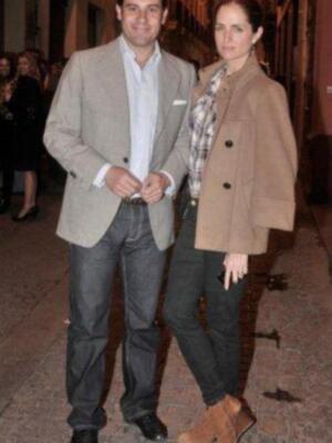 Francisco Rivera, con su novia Lourdes, feliz por la paternidad y la boda de su hermano pequeño