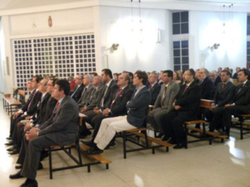 Solemne Función Eucarística con el Cristo de San Agustín en Santa Clara.