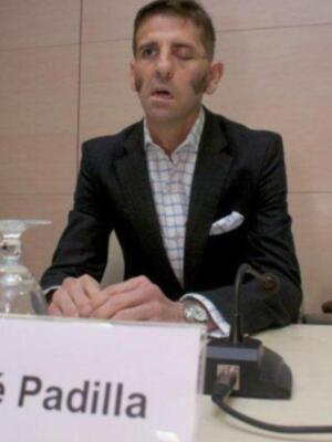 Padilla sale del hospital