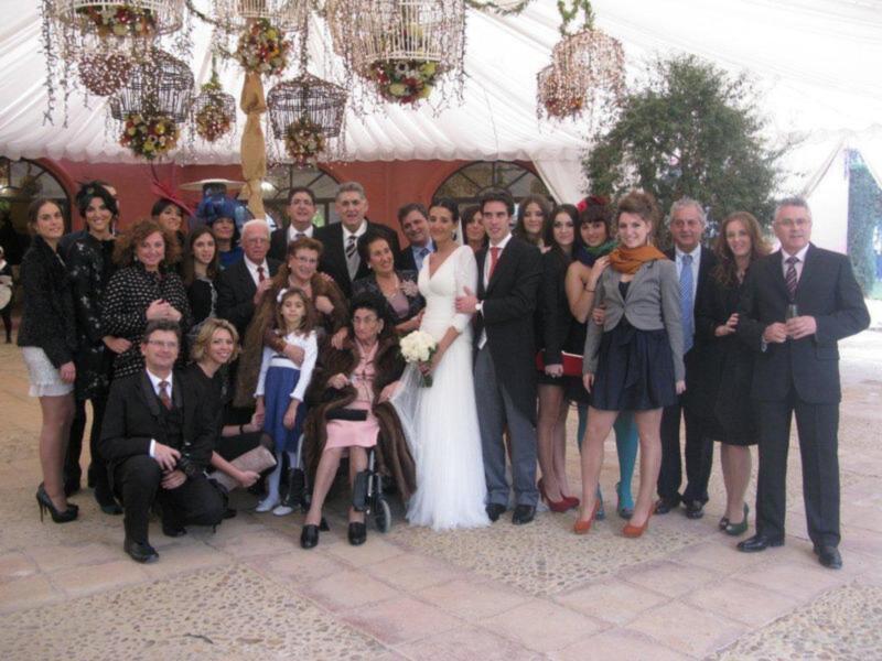 Boda en Sevilla de Alfonso Garcia Almagro y Maria Jesus Gallardo Navarro.