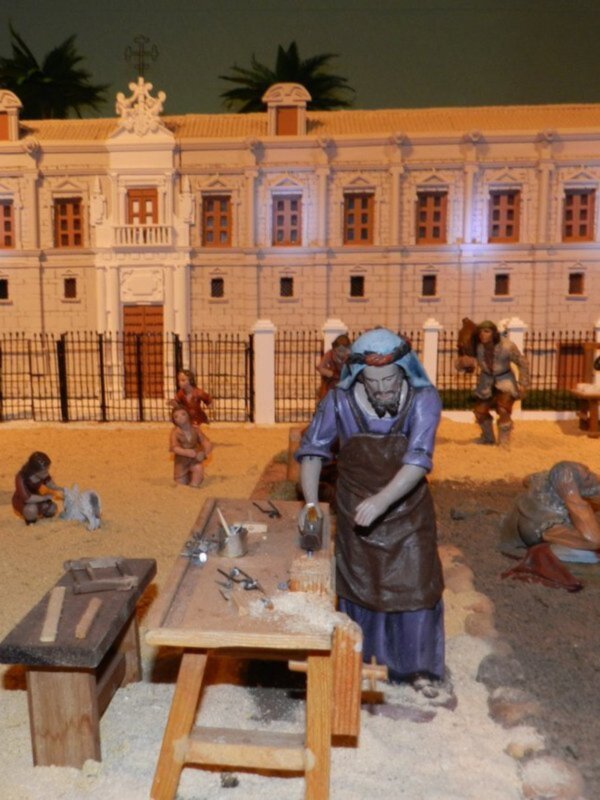 La Asociación Belén de la Solidaridad y las Asociaciones de Trasplantados de Sevilla inauguran la 10ª edición del Belén de la Solidaridad