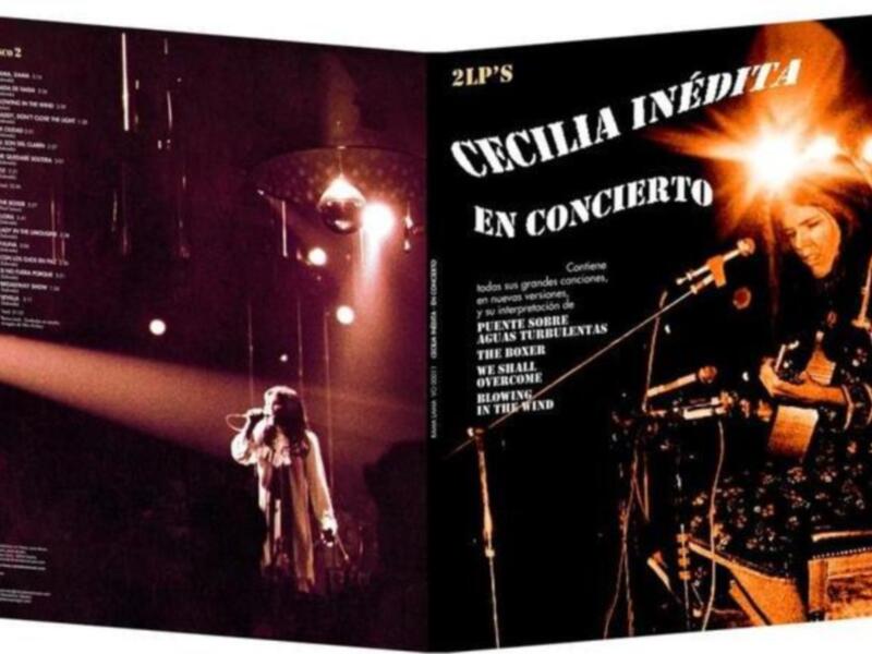 Cecilia Inédita en concierto. 2LPs.